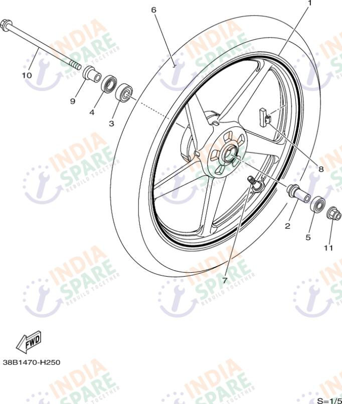 FRONT WHEEL